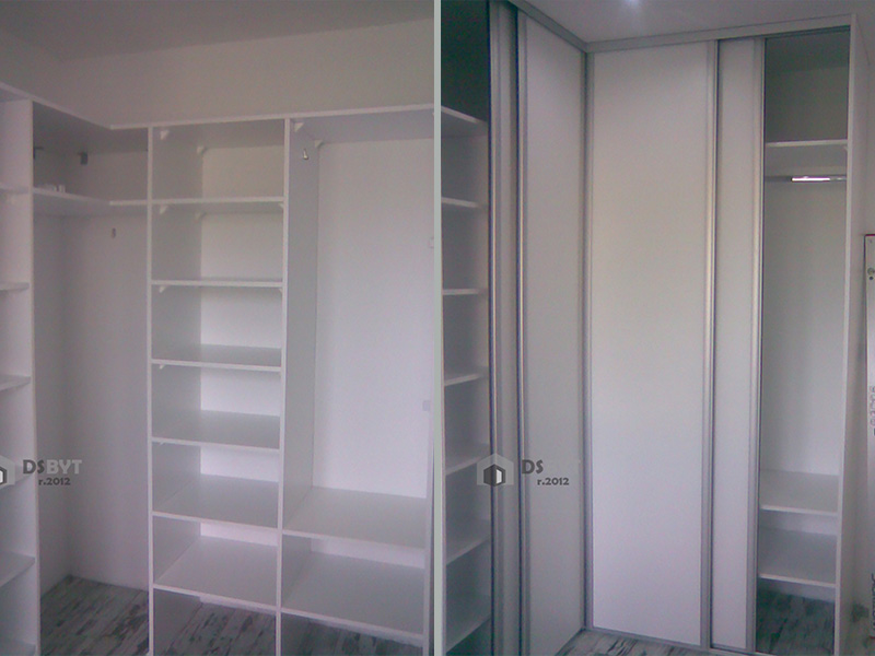 DS BYT Centrum, predajňa dverí a podláh, výroba a montáž vstavaných skríň